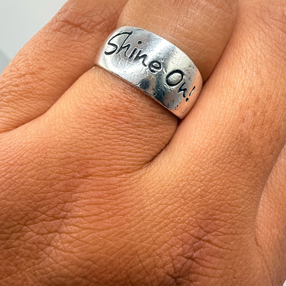 925sterling Silver World Needs Your Beautiful Lig… - image 6